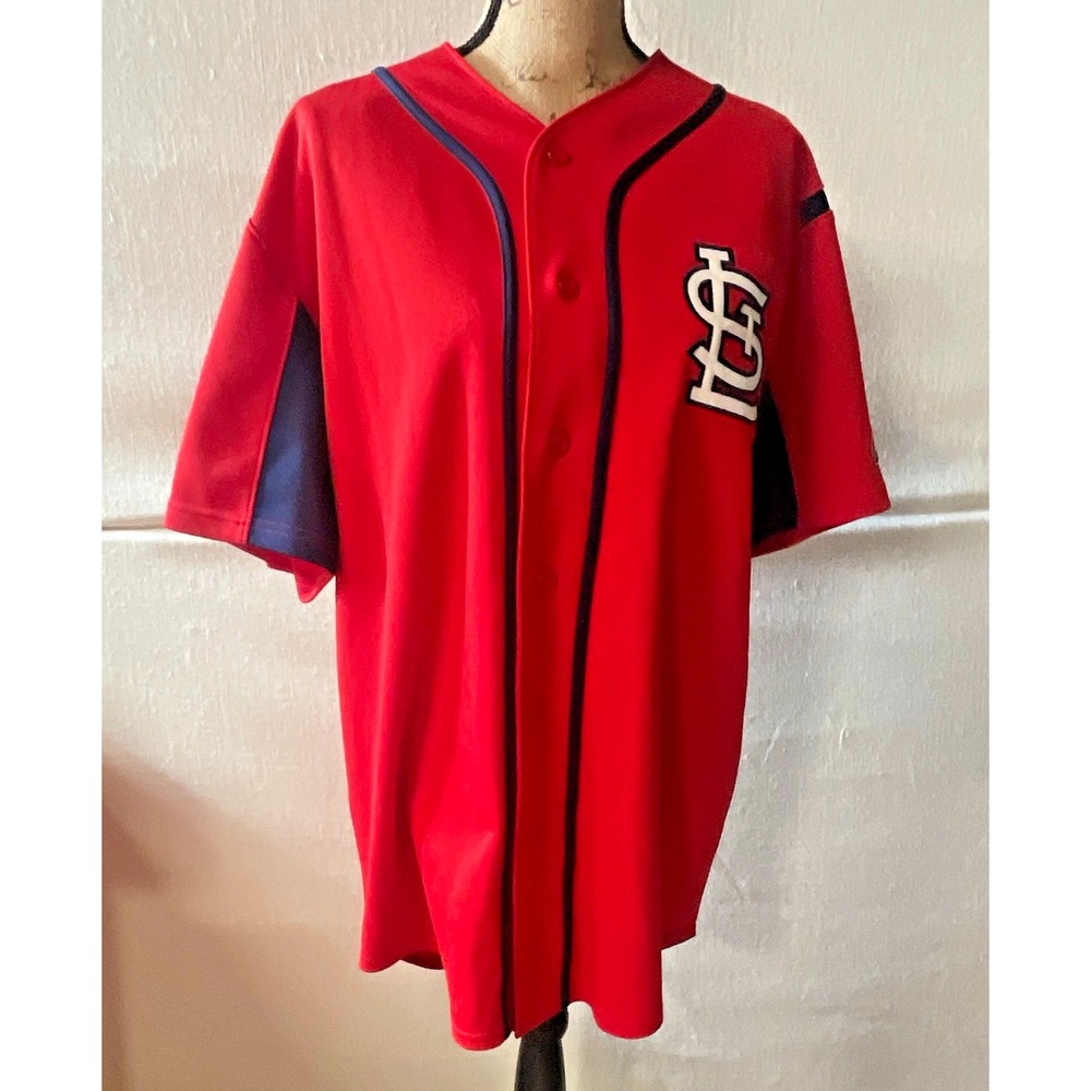 Majestic St. Louis Cardinals Albert Pujols #5 Red MLB Baseball Jersey M